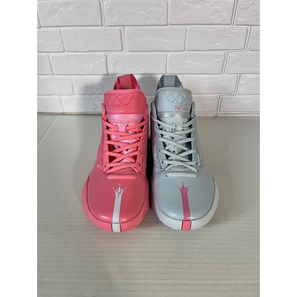 361 Degrees Zen 5 Dream Catcher Men Size 7 Pink Blue‎ Basketball Shoes